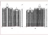 最新的大型板式高层住宅建筑条件CAD图（全套、标注详细）图片1