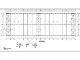 30m跨度单层轻钢结构厂房设计CAD图纸图片1
