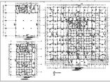 五层综合办公楼混凝土框架结构施工设计cad布置方案图纸(带残疾人坡道模板图)图片1