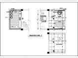 独特造型的二层别墅装修CAD设计图纸（标注详细）图片1