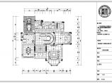 广州花都二层私人别墅环形楼梯纯欧式古典装修设计施工cad平面布置图纸图片1