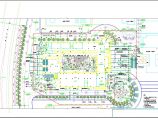 知名大学校内小游园绿地带景观小品规划设计cad平面布置图纸图片1