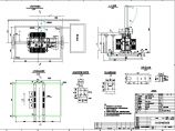 小型的SF9-63000-110变压器安装CAD设计图图片1