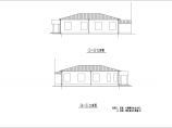 单层坡面屋顶公共建筑龙骨结构施工建筑全套设计cad做法布置图纸(无比结构)图片1
