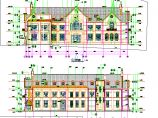 欧式风格豪华三层幼儿园建筑施工图（含总图）图片1
