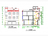 【砖混结构】某三层住宅楼建筑结构设计cad图纸图片1