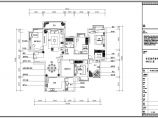 雅致风格四室两厅装修设计CAD施工图图片1