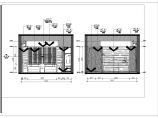 【重庆】某度假酒店别墅中式风格装修设计CAD完整施工图纸图片1