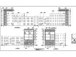 10000多平米四层（局部五层）框架结构厂房建筑设计CAD施工图（含效果图）图片1
