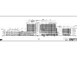 五星级曲面高层剪力墙结构酒店建筑cad设计施工图（含客房户型设计图）图片1