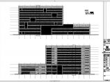 10层框架结构办公楼建筑cad设计施工图（含高层办公楼地下室设计）图片1