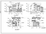 超豪华三层独栋别墅建筑设计CAD施工图图片1