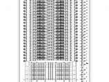 30层高档商务公寓综合楼建筑施工设计cad平立面方案图纸图片1