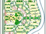 最新小型的居住小区园林景观规划设计cad图（节点详细）图片1