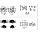 郊区二层双拼别墅建筑设计施工图（经典别墅）图片1