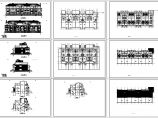 现代风格多层别墅建筑施工图（经典别墅设计）图片1