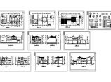 21套仿北京四合院仿古建筑CAD设计图合集（含效果图）图片1