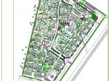 30栋住宅楼小区带幼儿园沿街商业总体规划设计cad平面方案图纸图片1