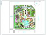 某公园景观规划设计cad施工平面布置图纸图片1