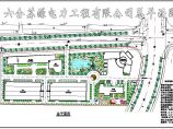 南京大型企业厂区绿化率38%规划设计施工cad平面布置图纸图片1