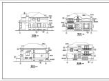 某高档别墅居住小区建筑设计CAD图纸（包括地下室阁楼）图片1