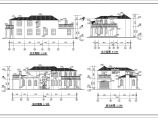 某地两层单体欧式别墅建筑设计图纸图片1