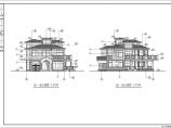 某地区三层小型别墅建筑设计方案图图片1