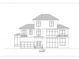天津市沿海景区别墅建筑CAD设计图图片1