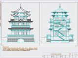 中式传统古建筑斗拱构造设计cad详图图片1
