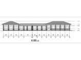 苏州外国语学校食堂建筑施工全套CAD设计图图片1