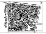 深圳市海滨城市某小区规划CAD总图图片1