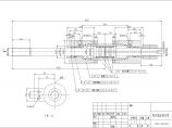 同步油缸组合设计工程图CAD原图图片1