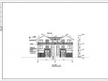 某地区二层双拼阁楼别墅设计图（含详图）图片1