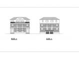 某地区三层带夹层双拼别墅建筑设计图图片1