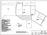 某教学楼屋顶防雷设计工程平面图CAD图纸图片1