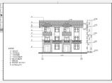 某地区三层双拼别墅设计图（含楼梯图）图片1