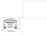 某地区长三层双拼别墅建筑设计图纸图片1