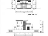 某地区三层双拼别墅设计施工方案图图片1