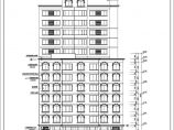 多层宾馆建筑全套设计施工CAD图图片1