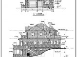 某地三层独栋住宅别墅建筑方案设计施工图图片1