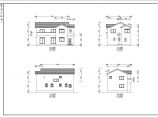 某地木别墅建筑设计图纸（共13张）图片1