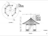 详细中式圆形亭子CAD设计施工图图片1