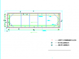 拉森桩支护基坑水池设计cad图图片1