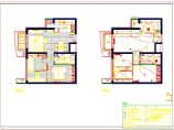 某地区职工公寓楼施工CAD电路设计图图片1
