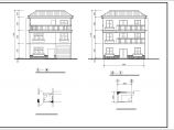 三层独栋92平方米别墅建筑结构图（含效果图）图片1