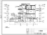 某四层私人住宅会所室内装修设计CAD图图片1