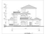 简洁三层独栋农村自建房屋详细建筑设计图图片1