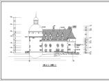 某地大型古城堡建筑cad设计图纸（节点详细）图片1