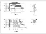 现代风格三层别墅建筑设计施工图纸图片1
