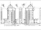 某十层大型办公楼建筑cad设计施工图图片1